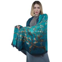 Load image into Gallery viewer, Van Gogh Almond Blossom Silk Scarf