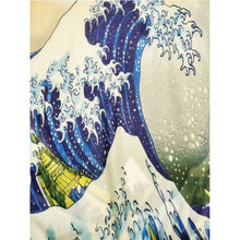 Load image into Gallery viewer, Hokusai's Great Wave Scarf