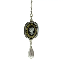 Load image into Gallery viewer, Cameo 3-Way Spinner Drop Pendant Necklace
