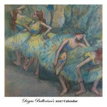 Load image into Gallery viewer, Degas Ballerinas Wall Calendar 2027