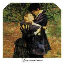 Load image into Gallery viewer, Love in Art Wall Calendar 2027