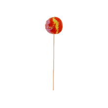 Load image into Gallery viewer, Poppy/Lilac Mega Marble Pom Flower